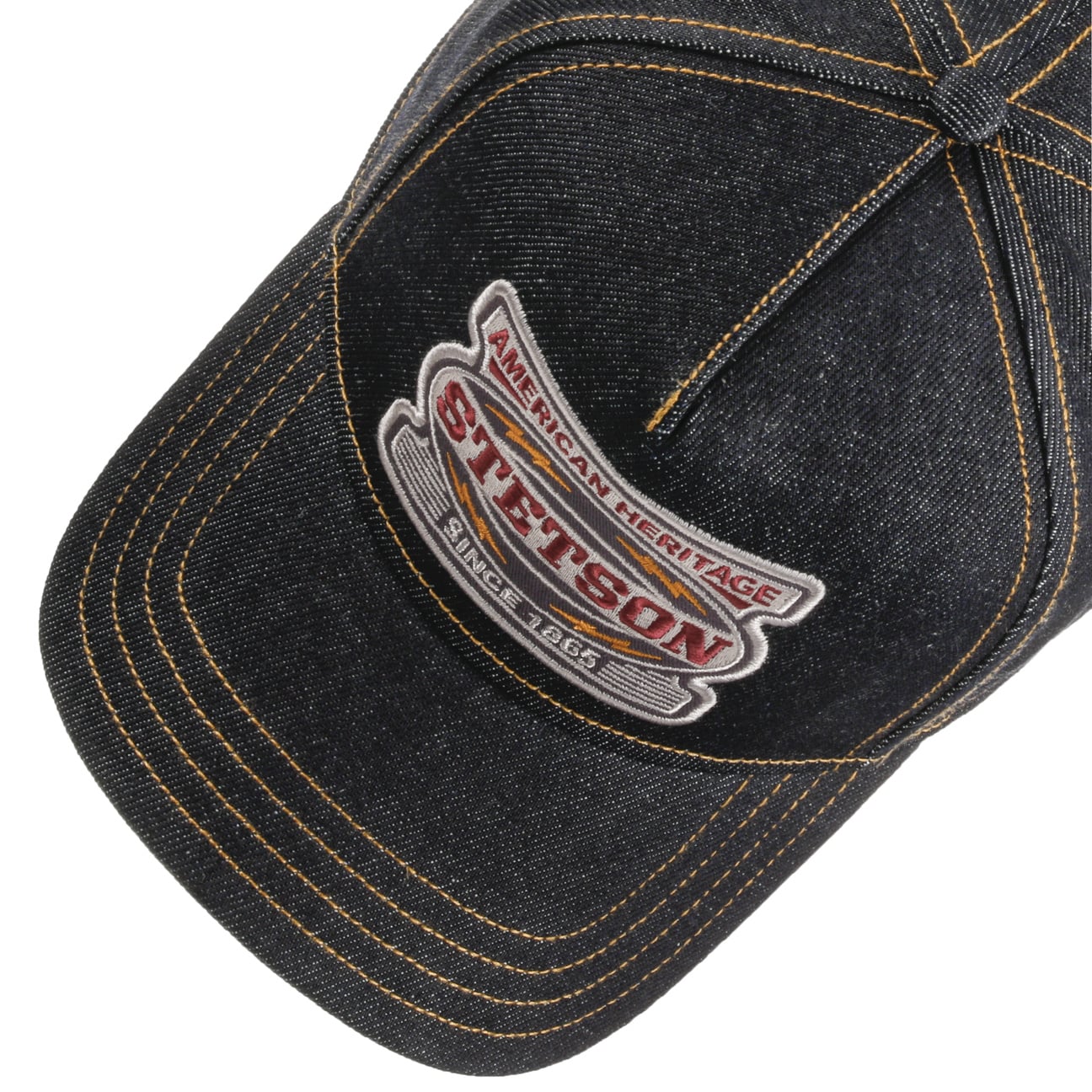 Stetson - Lightning - A-Frame Trucker Cap - Denim - Headz Up 
