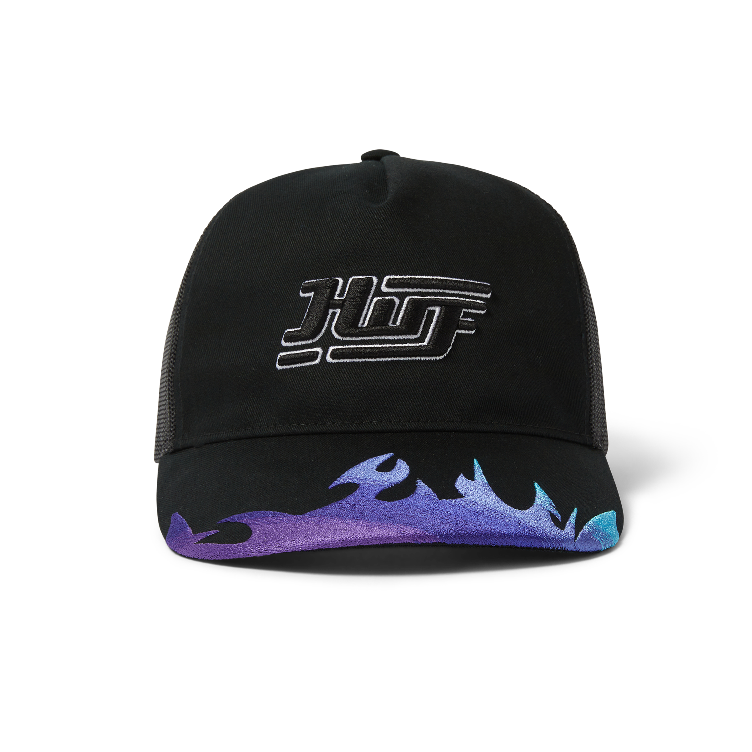 HUF - Exhaust Trucker - Black - Headz Up 