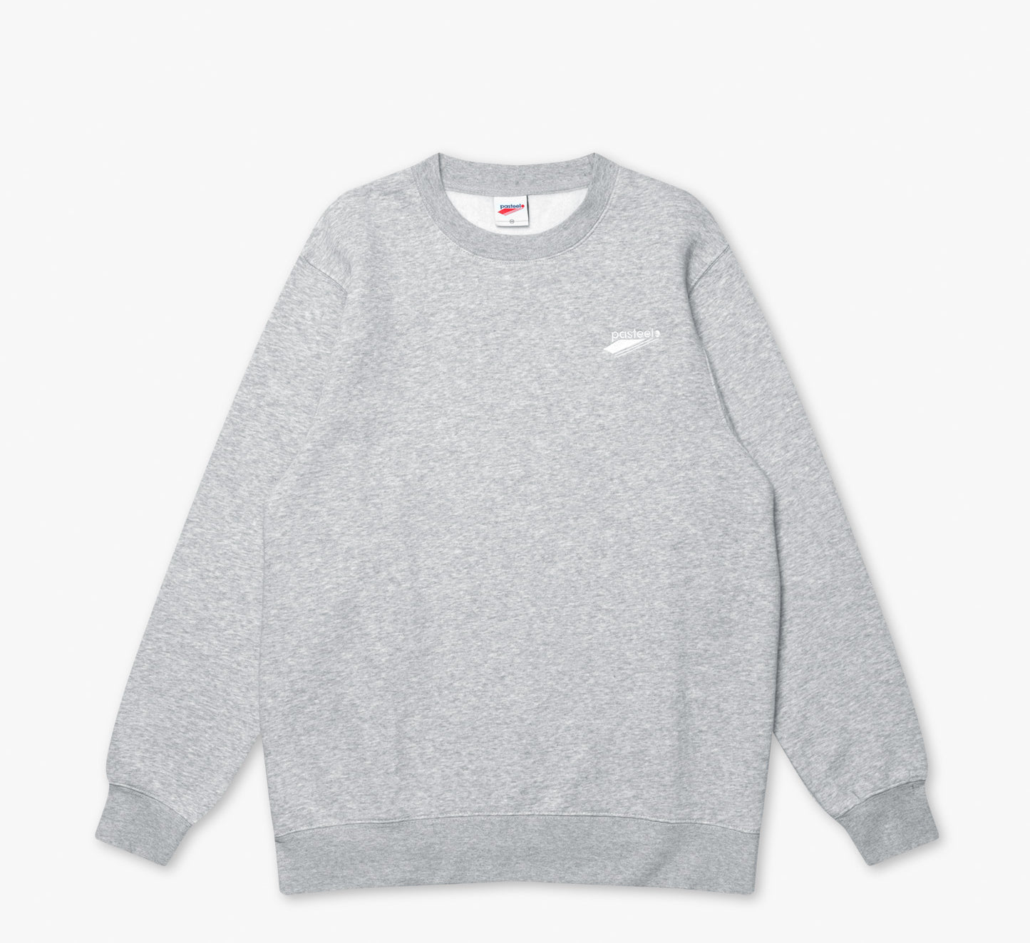Pasteelo - O.G. EMB CREWNECK - Heather Grey - Headz Up 