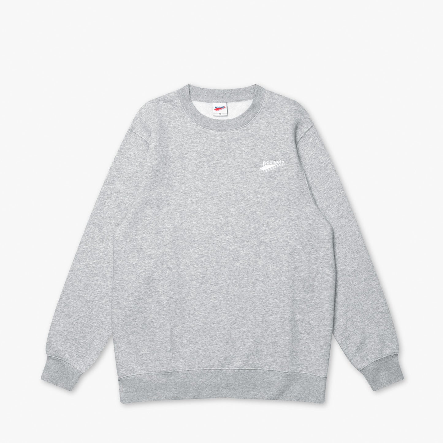 Pasteelo - O.G. EMB CREWNECK - Heather Grey - Headz Up 