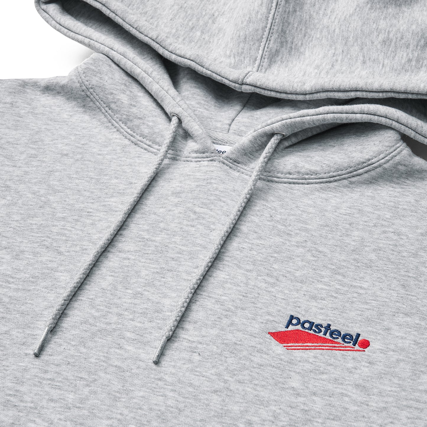 Pasteelo - EMB O.G. HOODIE - Heather Grey - Headz Up 