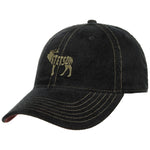 Stetson - Unstructured Baseball Cap - Deer - Black Corduroy - Headz Up 
