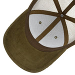 Stetson - Baseball Trucker Cap - Leather Patch - Olive - Headz Up 