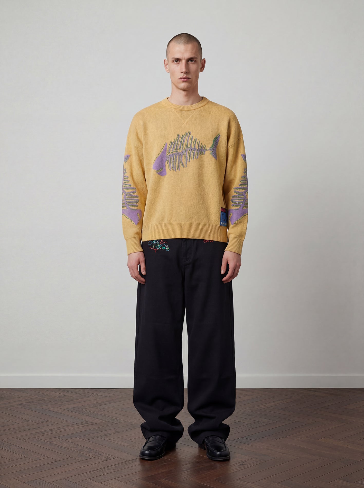 PAS DE MER - Fish Jumper - Light Yellow - Headz Up 