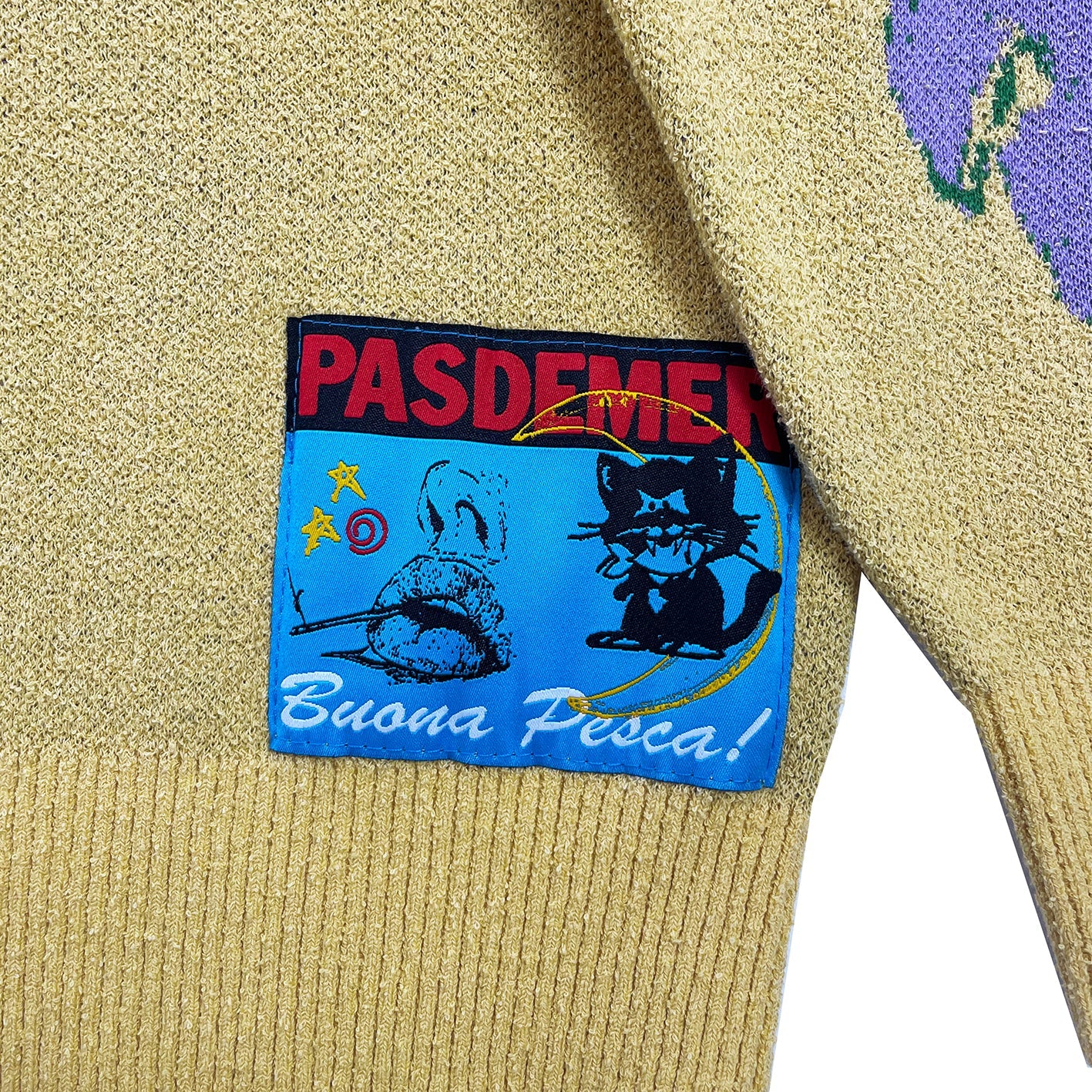 PAS DE MER - Fish Jumper - Light Yellow - Headz Up 
