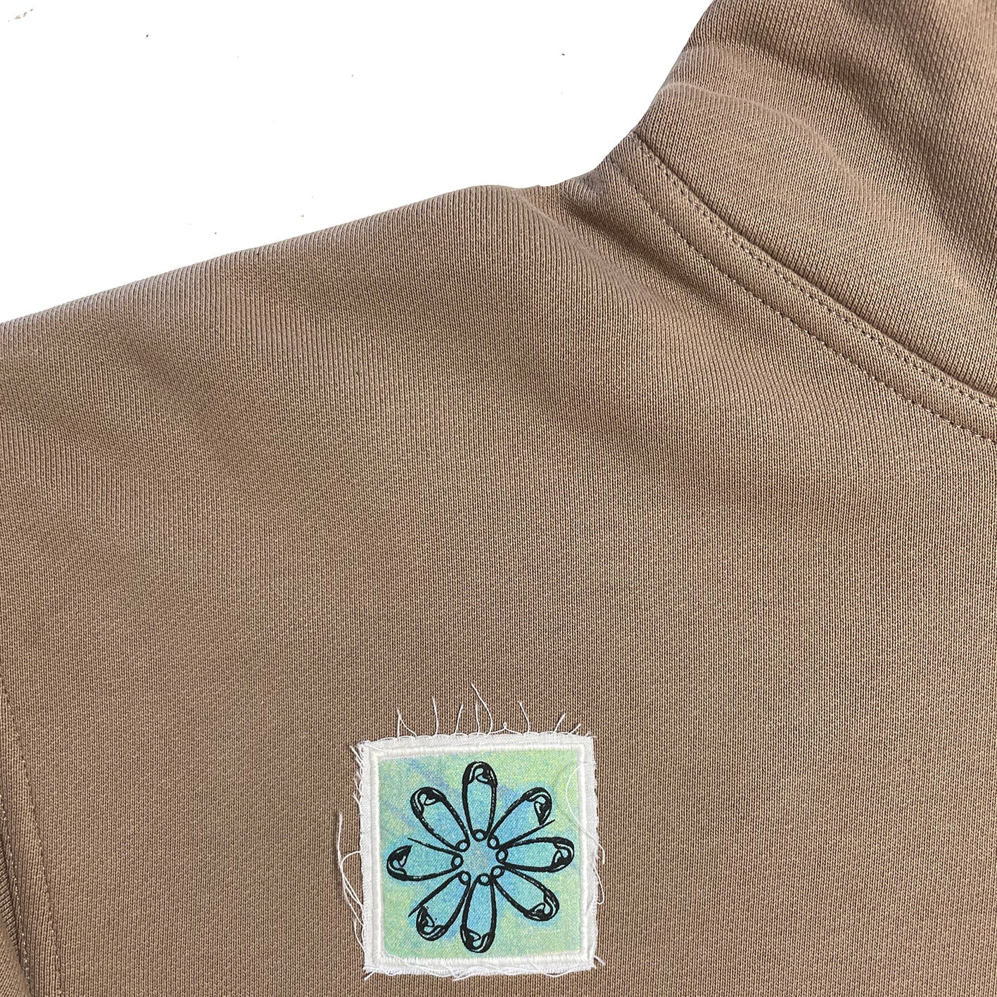PAS DE MER - Flower Hoody - Brown - Headz Up 