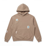 PAS DE MER - Flower Hoody - Brown - Headz Up 
