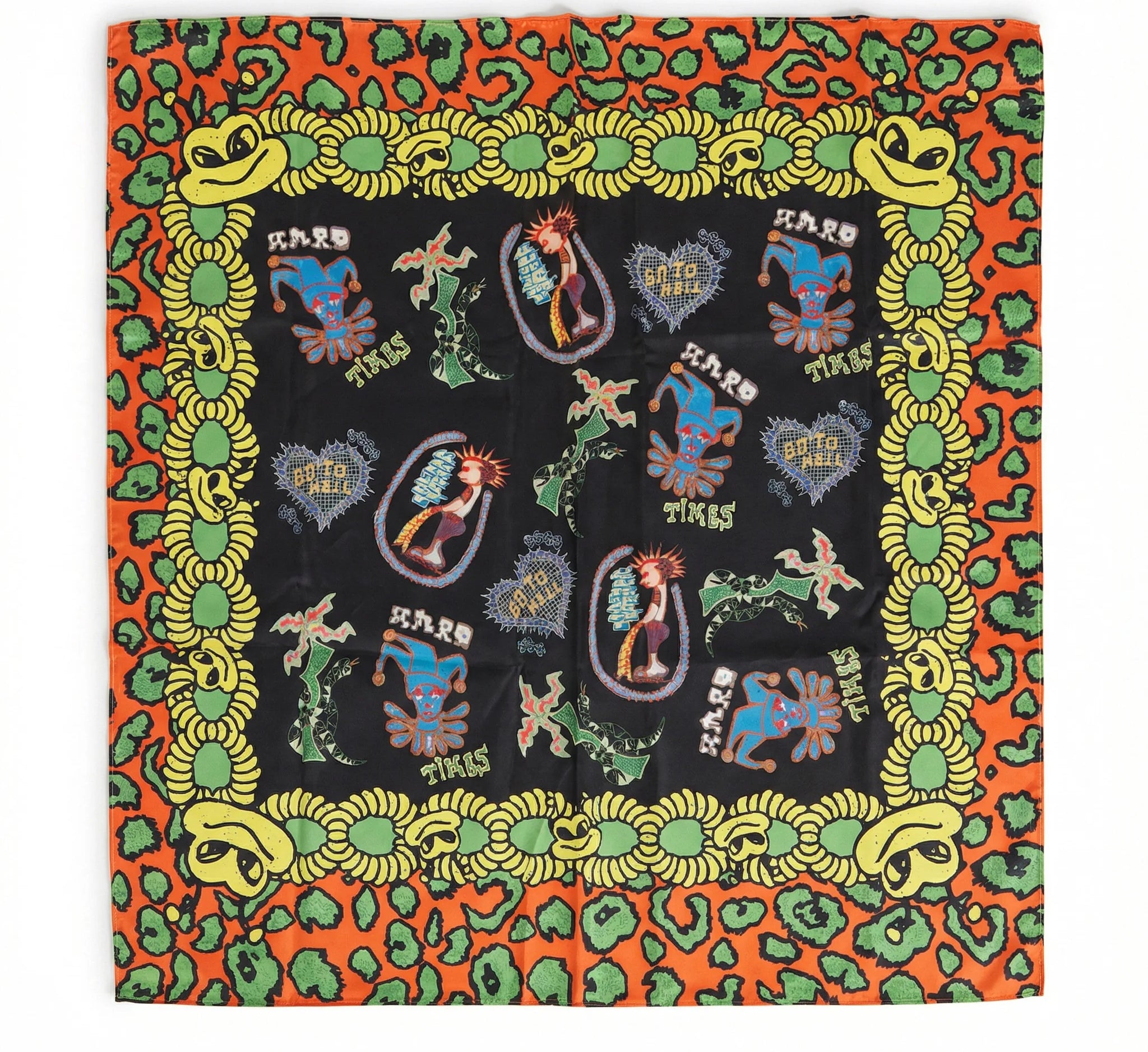 PAS DE MER - Leopard foulard - Multicolor - Headz Up 