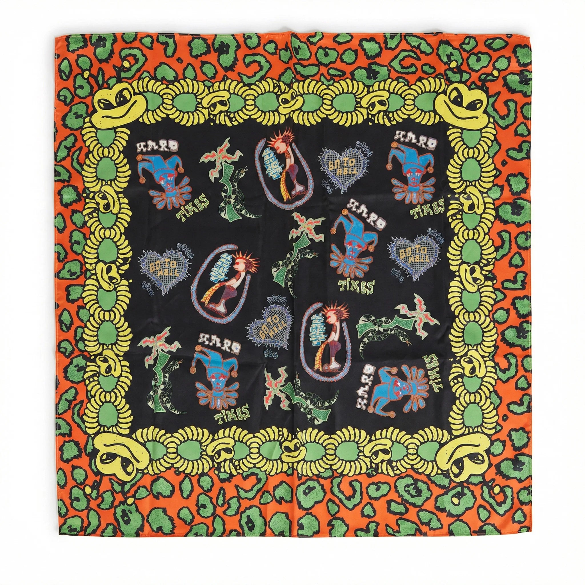 PAS DE MER - Leopard foulard - Multicolor - Headz Up 