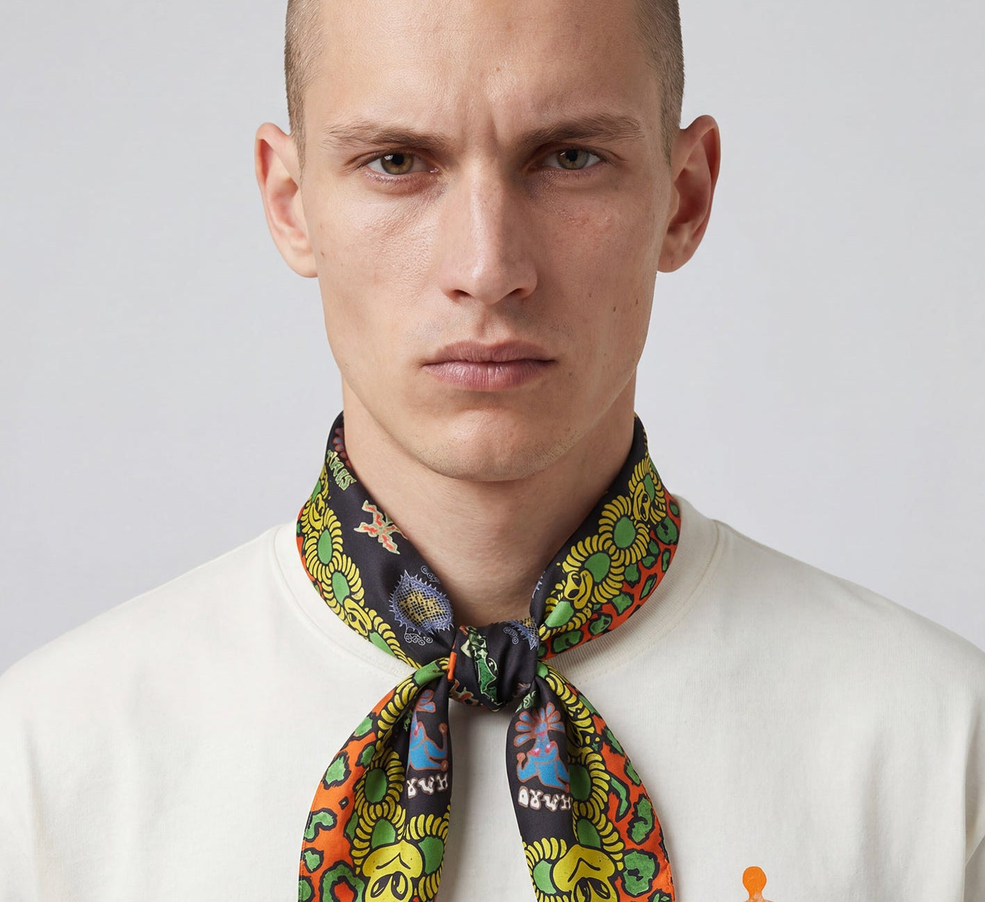 PAS DE MER - Leopard foulard - Multicolor - Headz Up 