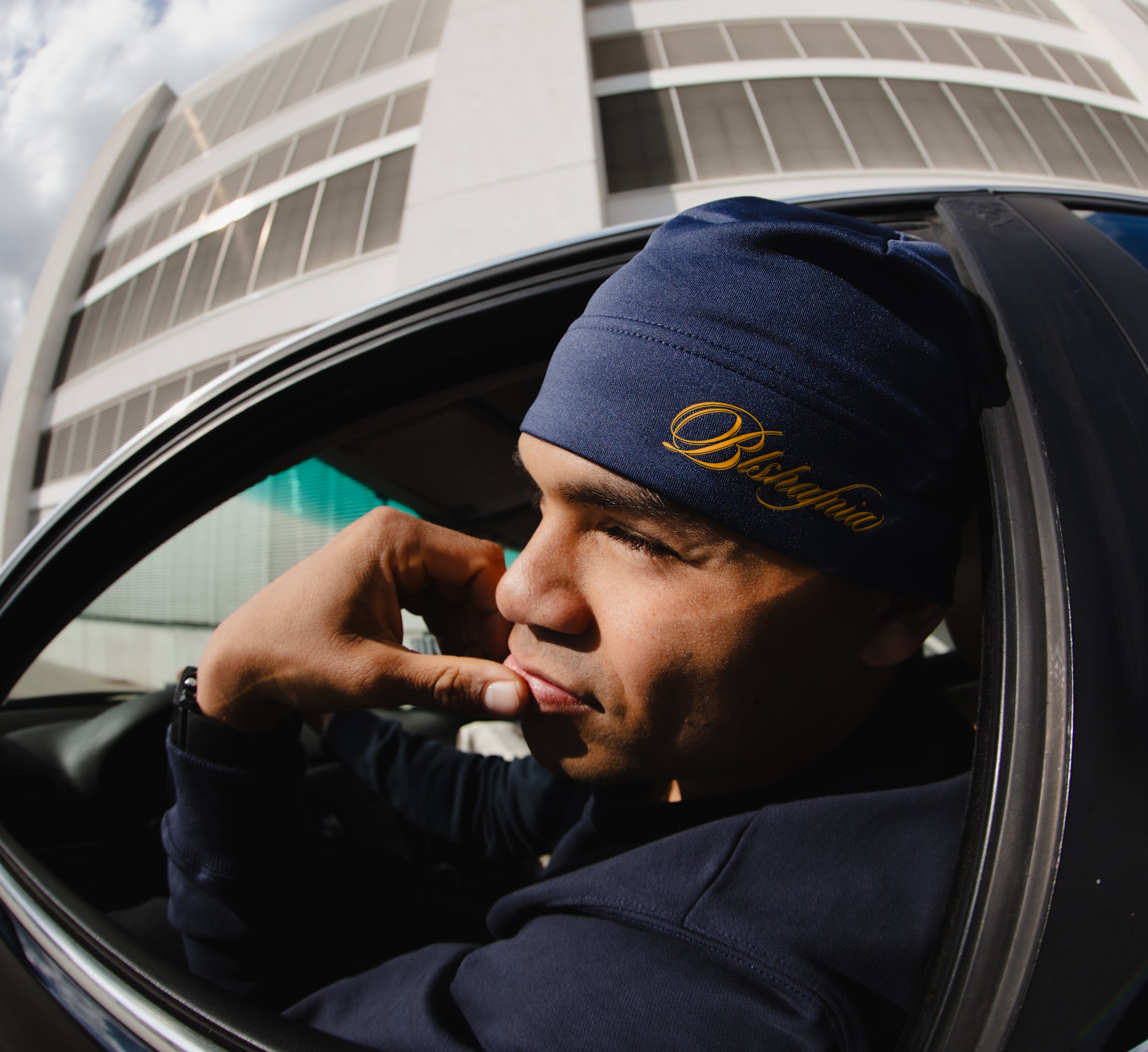 BLS - Florentina Skull Beanie - Blue - Headz Up 