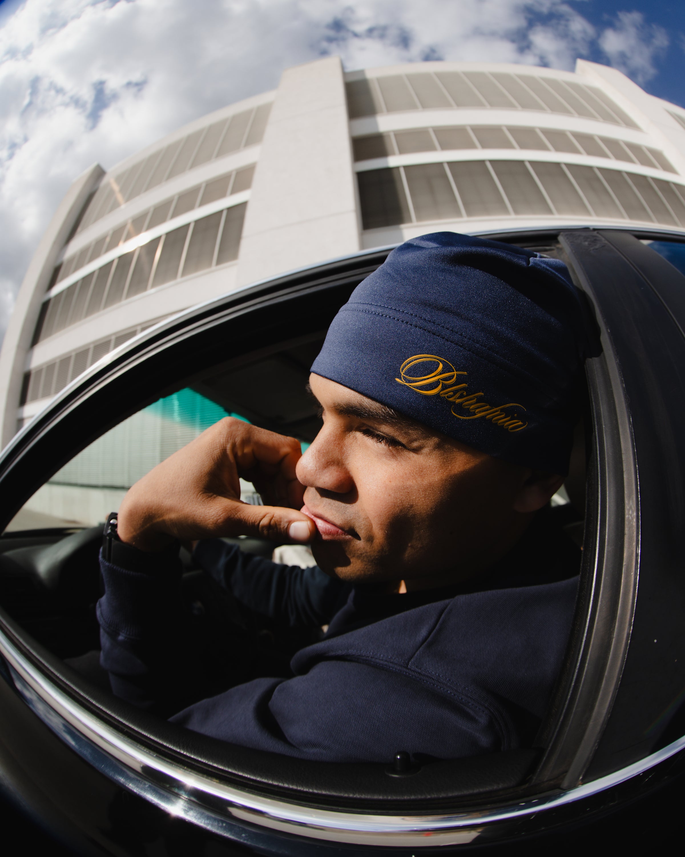 BLS - Florentina Skull Beanie - Blue - Headz Up 