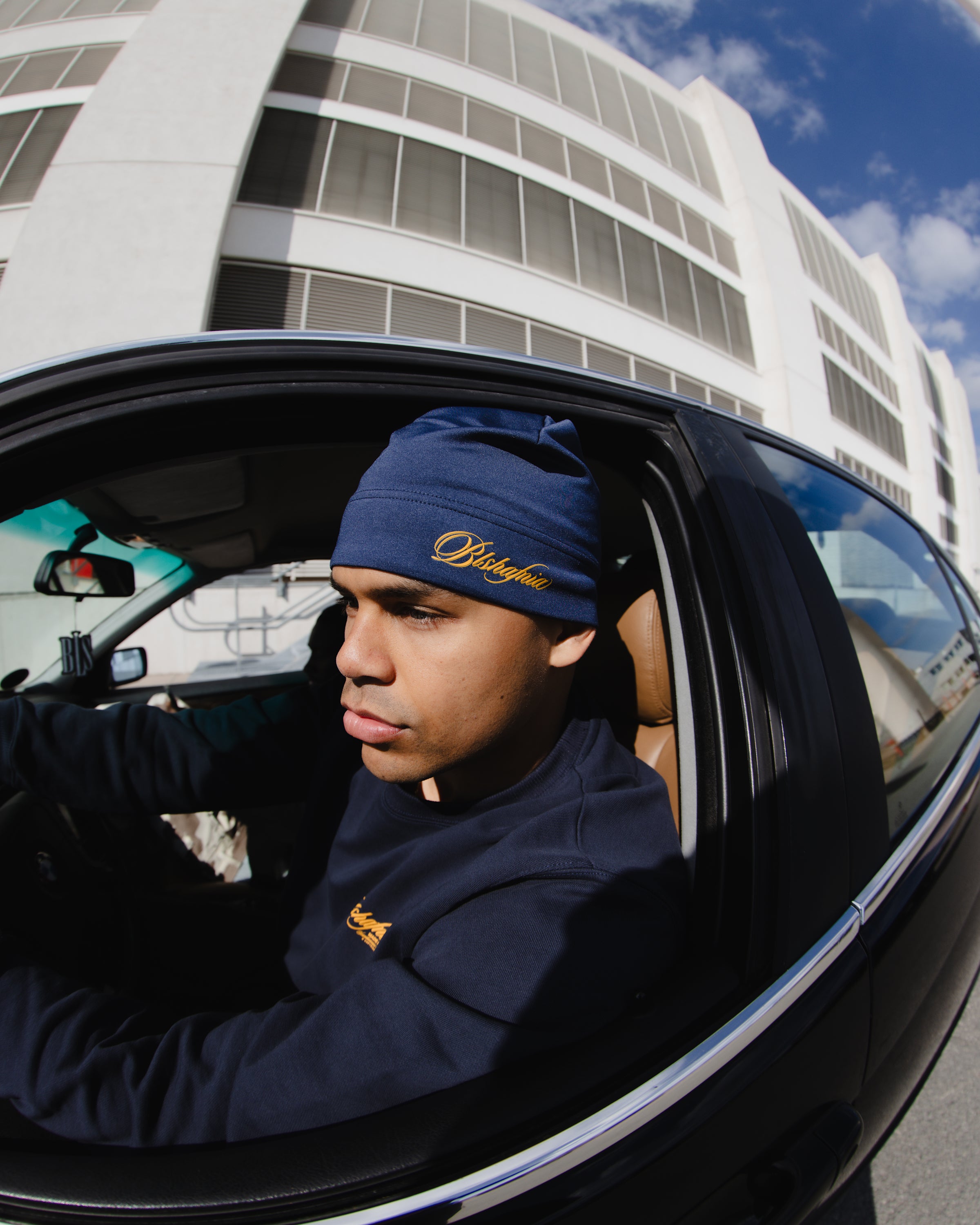 BLS - Florentina Skull Beanie - Blue - Headz Up 