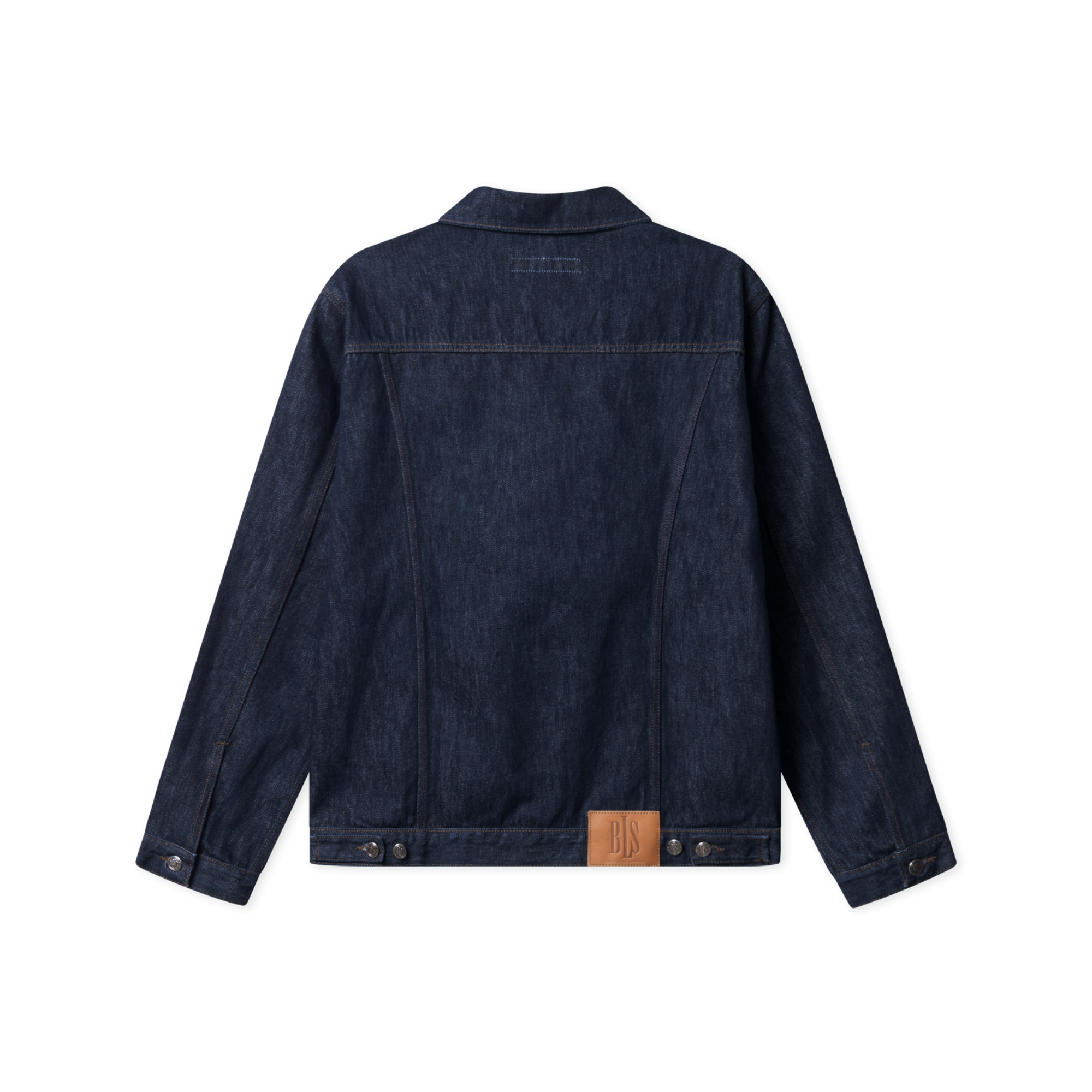 BLS - Frank Demin Jacket - Dark Blue Indigo - Headz Up 
