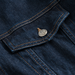 BLS - Frank Demin Jacket - Dark Blue Indigo - Headz Up 