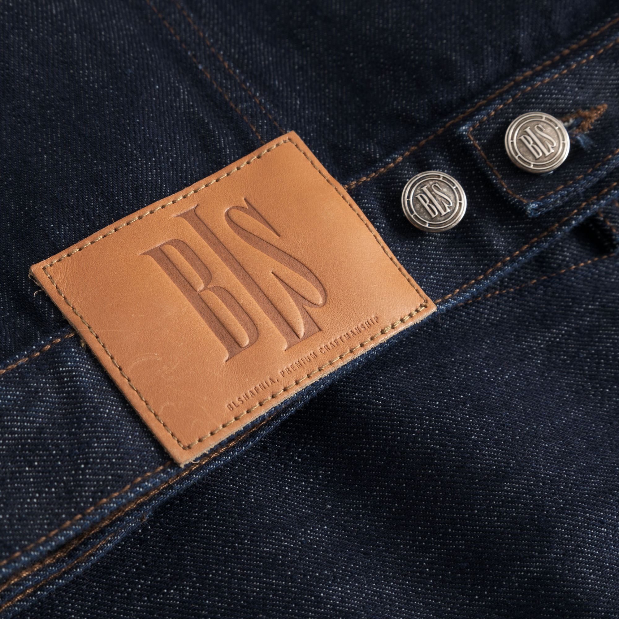 BLS - Frank Demin Jacket - Dark Blue Indigo - Headz Up 