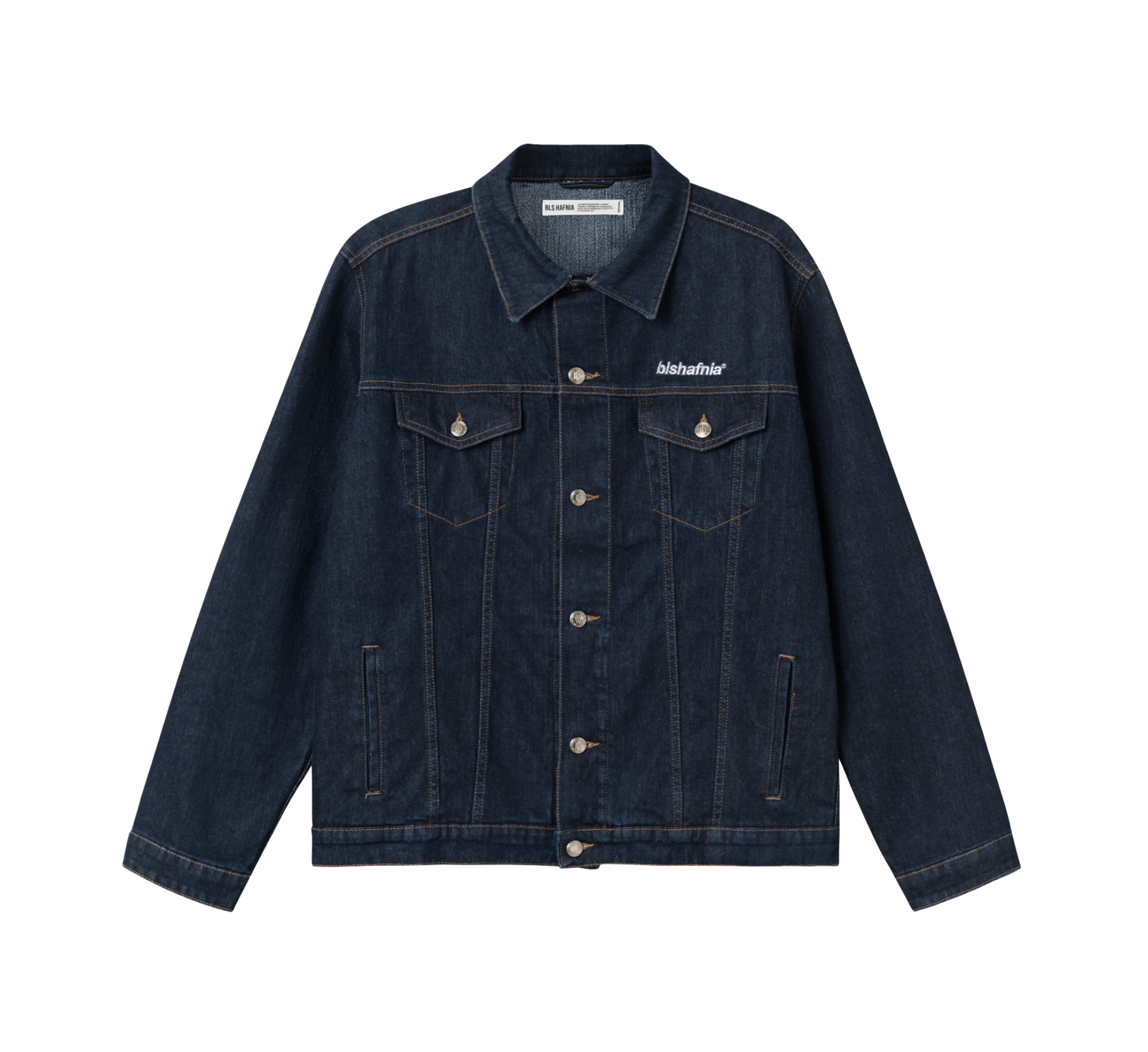 BLS - Frank Demin Jacket - Dark Blue Indigo - Headz Up 