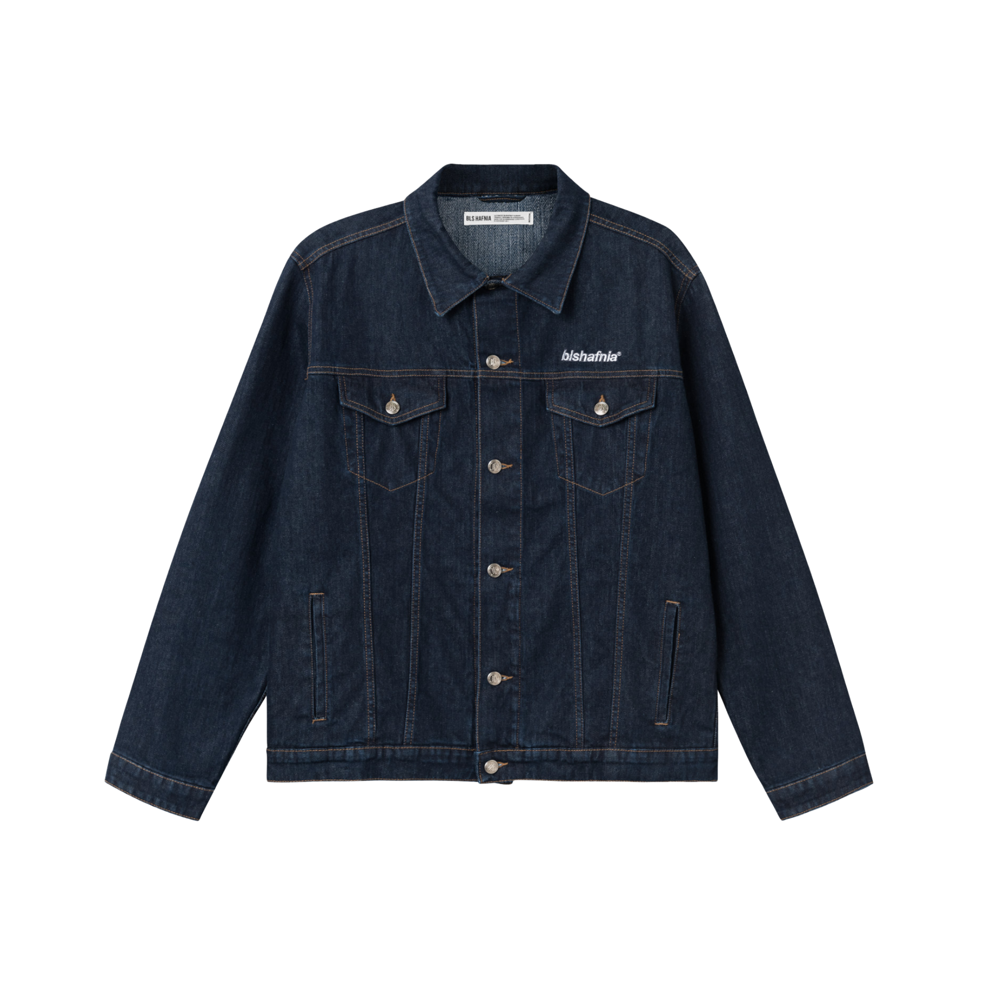 BLS - Frank Demin Jacket - Dark Blue Indigo - Headz Up 