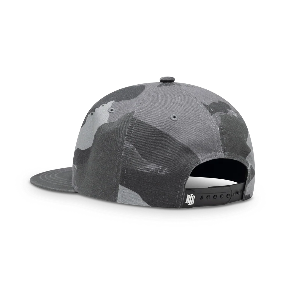 BLS - DPM Woodland Snapback - Grey - Headz Up 
