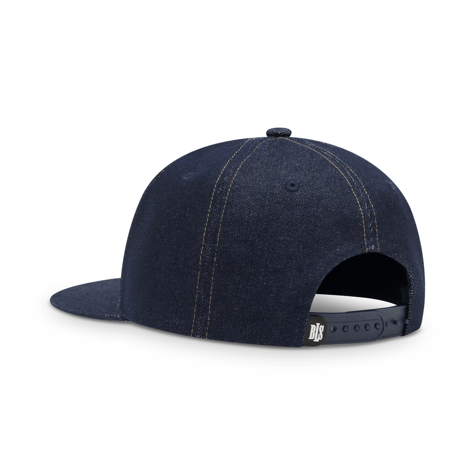 BLS - Classic Denim Snapback - Blue - Headz Up 