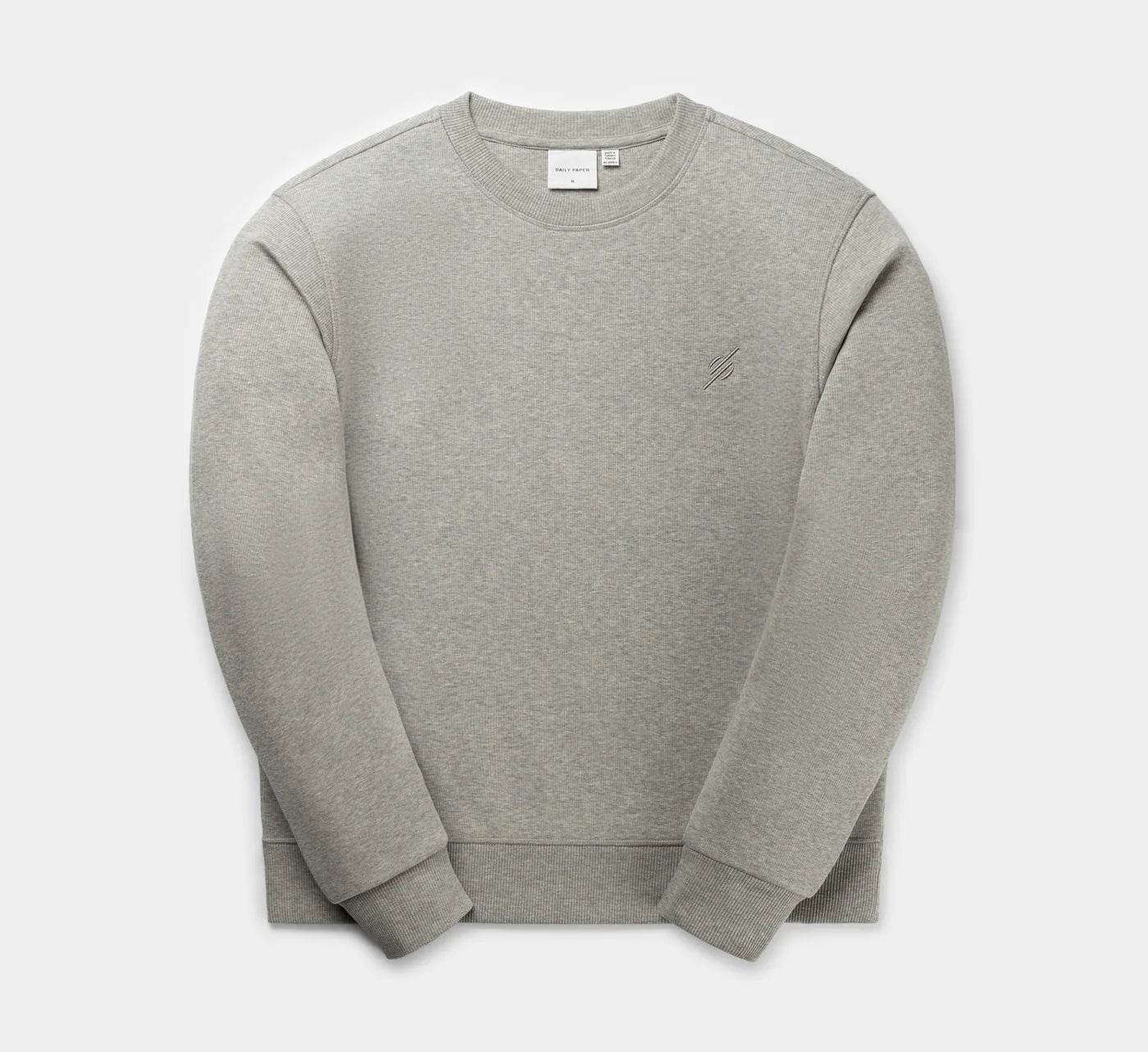 DAILY PAPER - Mono Rib Sweater - Grey melange - Headz Up 