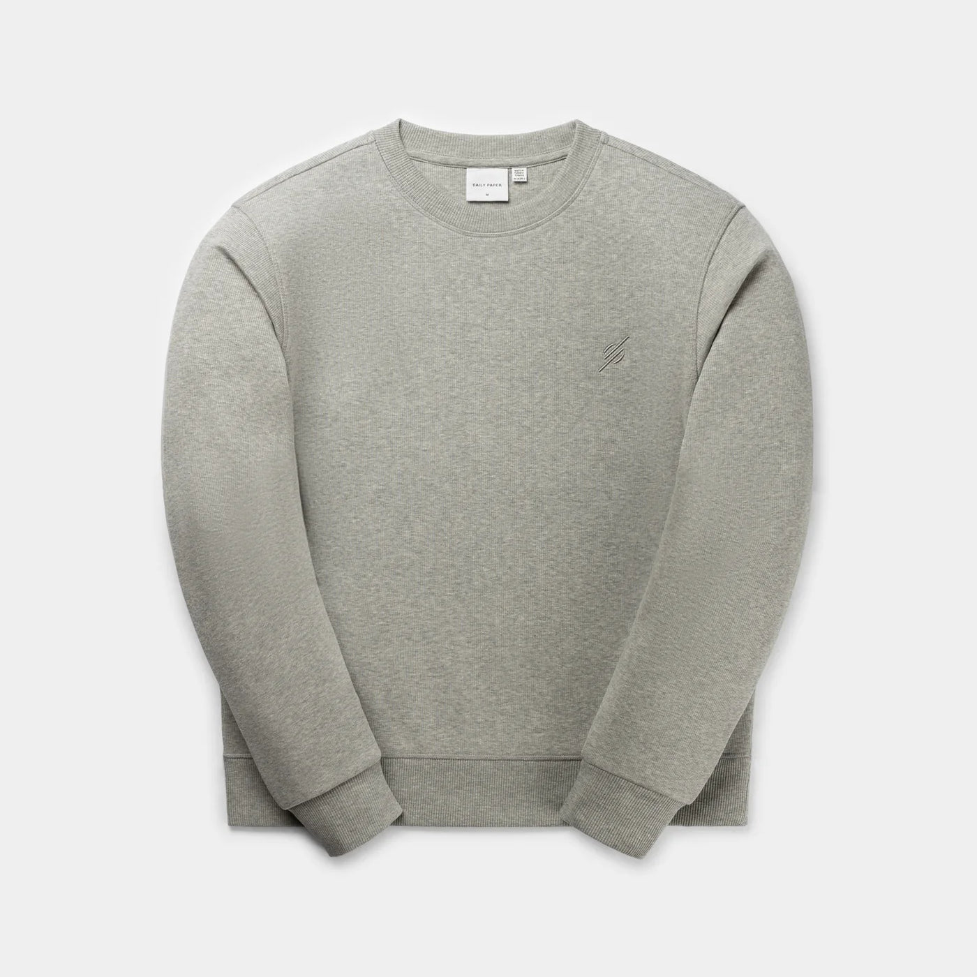 DAILY PAPER - Mono Rib Sweater - Grey melange - Headz Up 