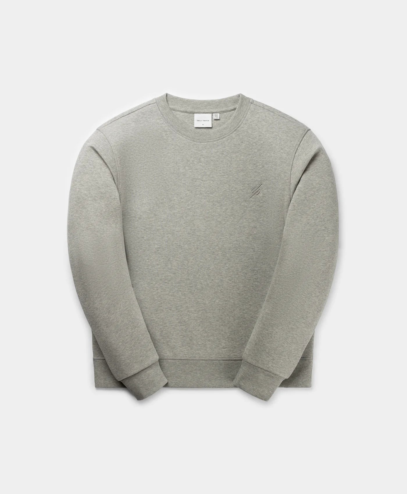 DAILY PAPER - Mono Rib Sweater - Grey melange - Headz Up 