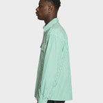 LAU LAU -  Striped Shirt - Green/White - Headz Up 