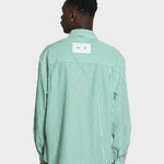 LAU LAU -  Striped Shirt - Green/White - Headz Up 