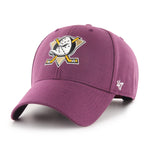 '47 - Anaheim Ducks MVP Adjustable Cap - Plum - Headz Up 