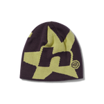 HUF - H Star Skull Beanie - Raisin - Headz Up 