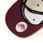 Mitchell & Ness - Cardinal Classic Red Snapback - Chicago Bulls - Cream Suede/Maroon UV - Headz Up 