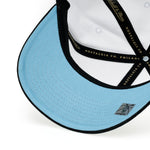 Mitchell & Ness - Remix Logo Pro Crown Snapback - Los Angeles Lakers - White/Black Blue UV - Headz Up 