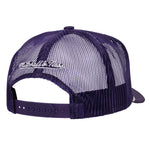 Mitchell & Ness - NBA Shadow Drop Trucker Cap - Los Angeles Lakers - Purple - Headz Up 