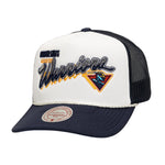 Mitchell & Ness - NBA Shadow Drop Trucker Cap - Golden State Warriors - Navy - Headz Up 