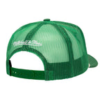Mitchell & Ness - NBA Shadow Drop Trucker Cap - Boston Celtics - Green - Headz Up 