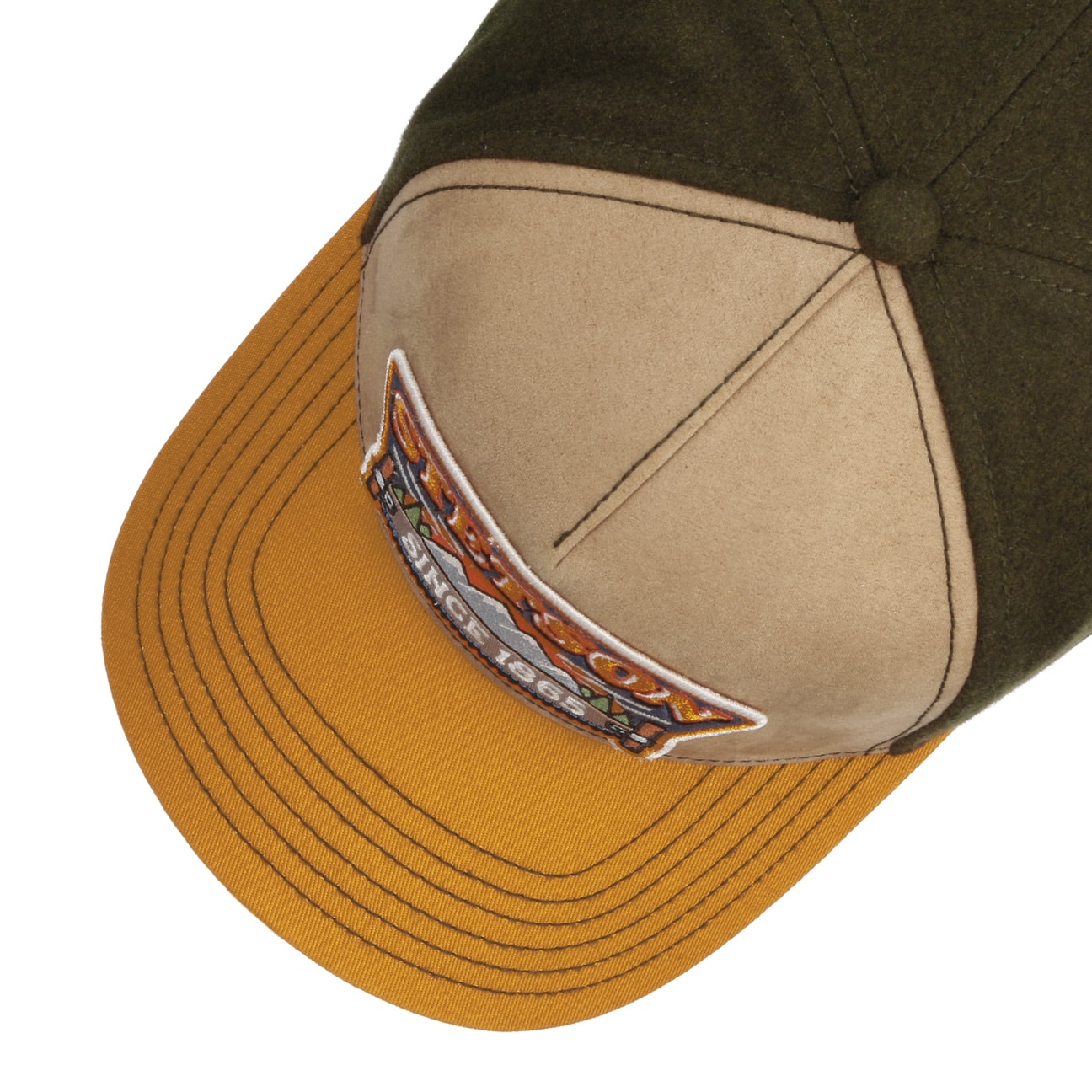 Stetson Hacksaw Trucker Cap - Sand/Yellow - Headz Up 