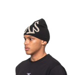BLS - Handwritten Beanie - Black/Off  White - Headz Up 