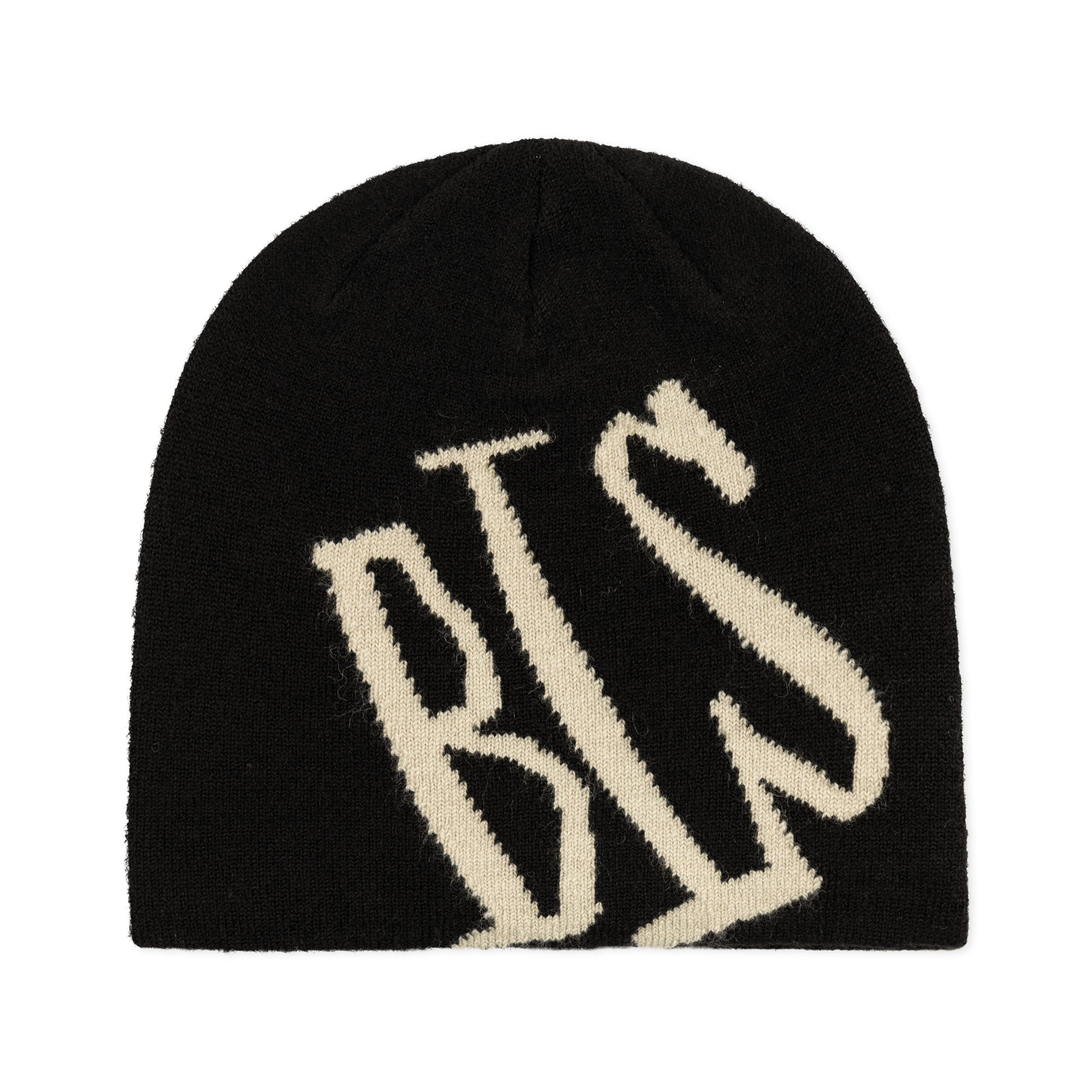 BLS - Handwritten Beanie - Black/Off  White - Headz Up 