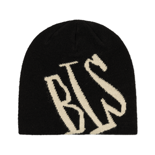 BLS - Handwritten Beanie - Black/Off  White