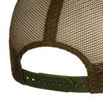 Stetson olivgrøn truckerkasket i cap-model med justerbar rem og klassisk design, velegnet til udendørs brug.