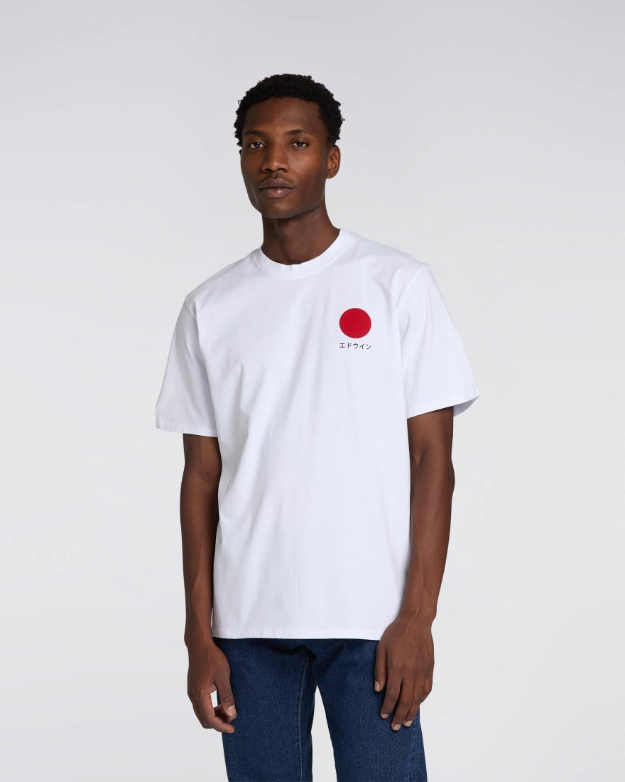 Edwin - Japanese Sun - T-SHIRT - White - Headz Up 