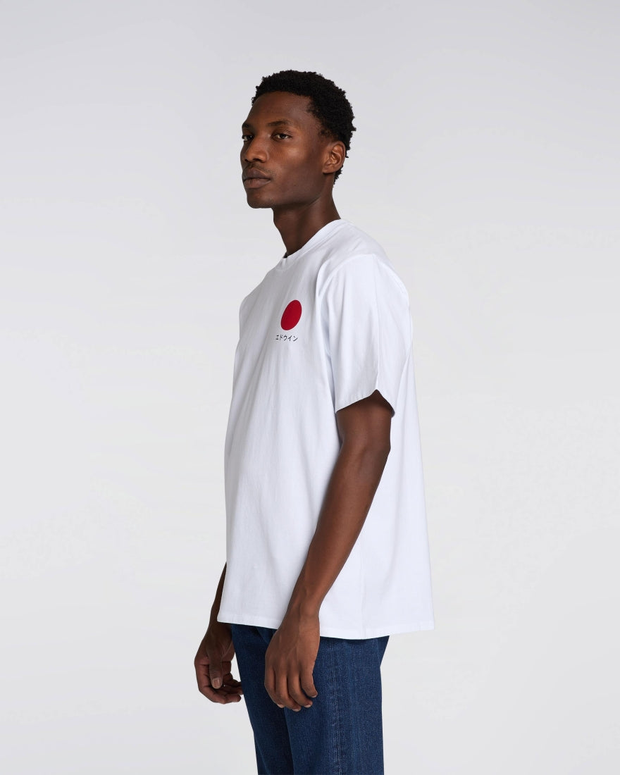 Edwin - Japanese Sun - T-SHIRT - White - Headz Up 