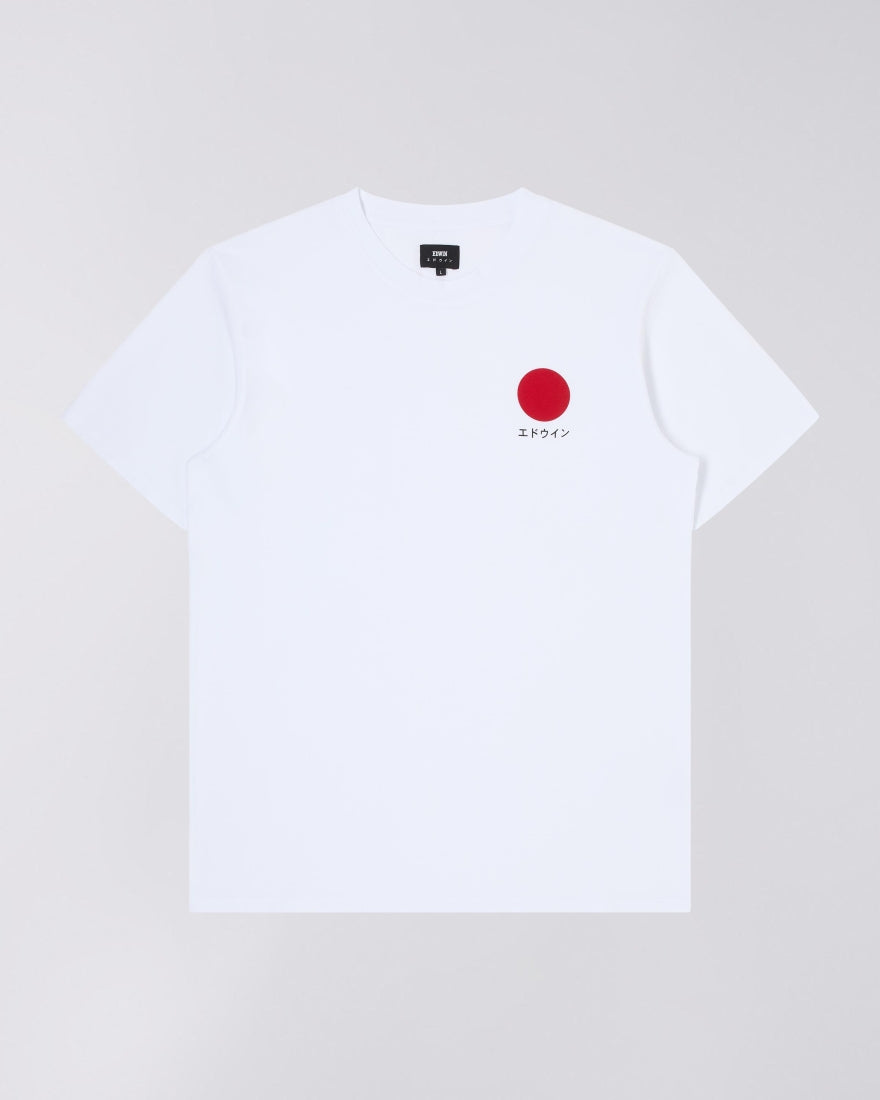 Edwin - Japanese Sun - T-SHIRT - White - Headz Up 