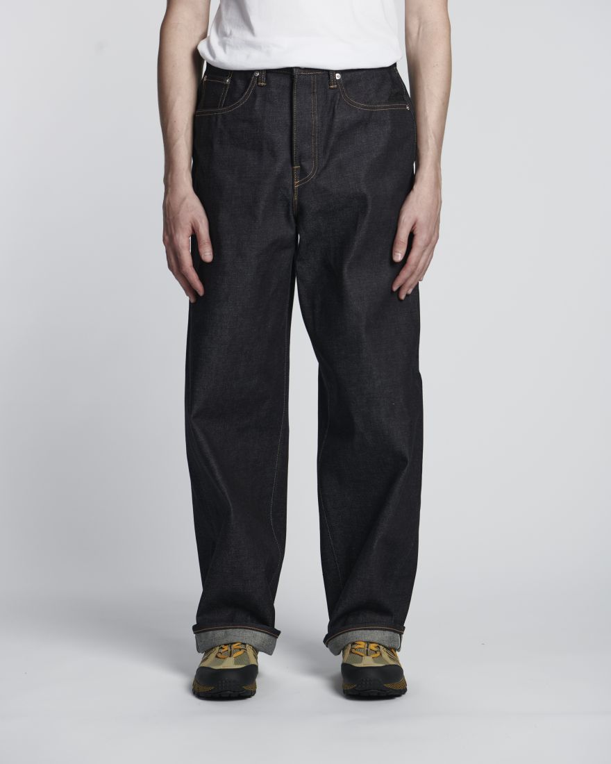 Edwin - Wide Pant - Unwashed Blue - Headz Up 