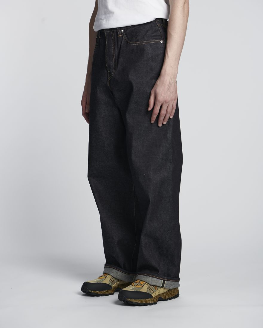 Edwin - Wide Pant - Unwashed Blue - Headz Up 