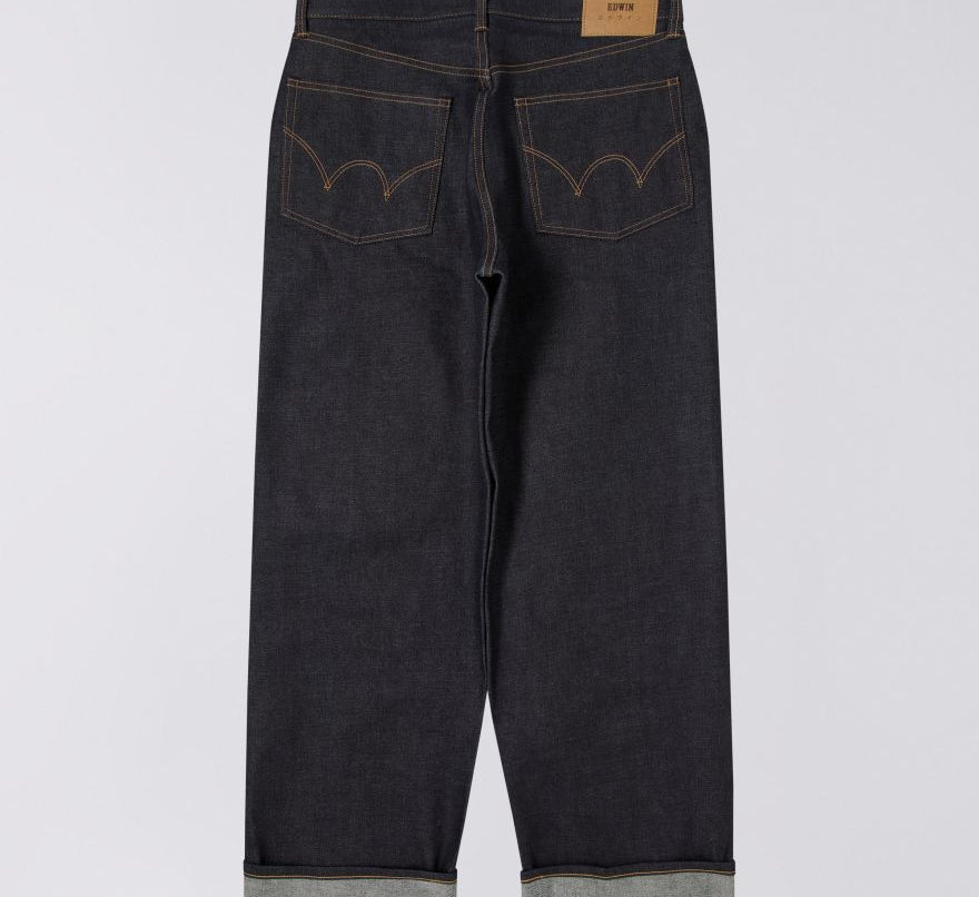Edwin - Wide Pant - Unwashed Blue - Headz Up 