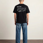 PAS DE MER - Internet quotes T-shirt - Black - Headz Up 