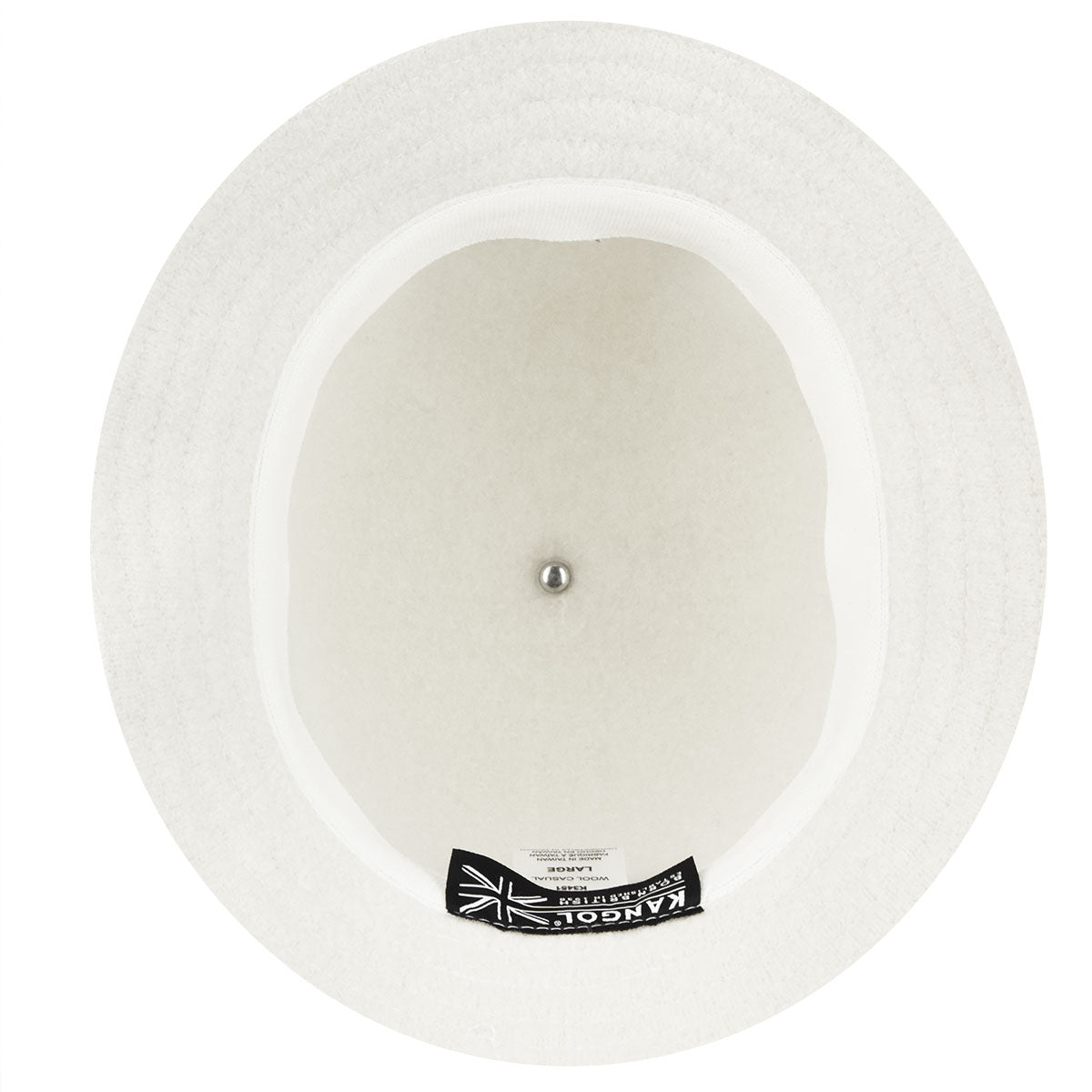 Kangol - WOOL Casual - White - Headz Up 