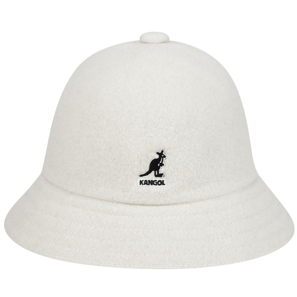 Kangol - WOOL Casual - White - Headz Up 